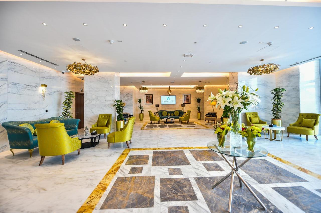 Waterfront Hotel Apartment Lusail Eksteriør bilde Lobby